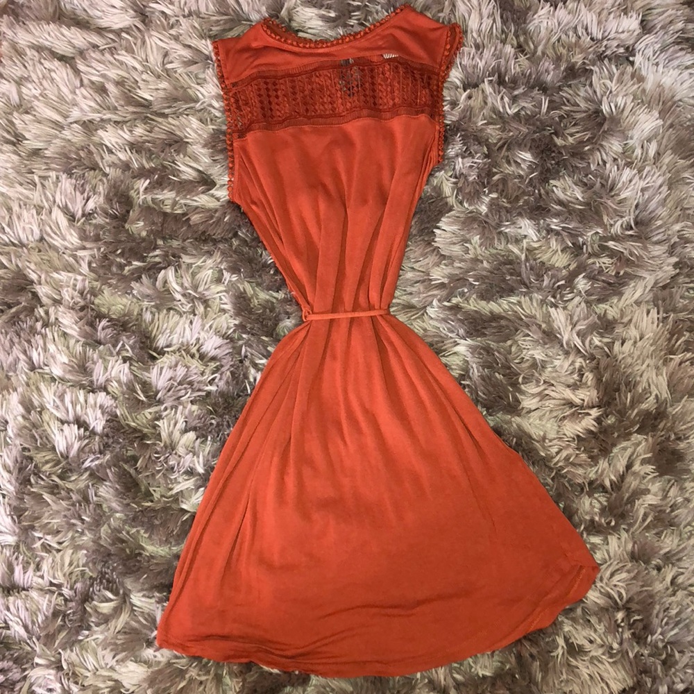 Copper colored dress